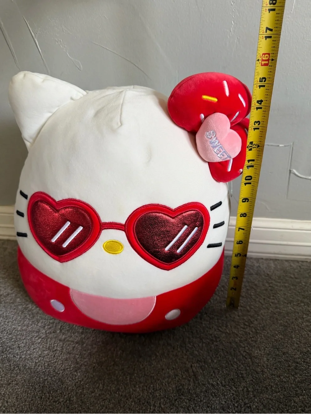 2 Sanrio Hello Kitty Squishmallow Plush